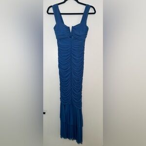 Hello Molly blue dress midi